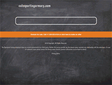 Tablet Screenshot of calssportingarmory.com